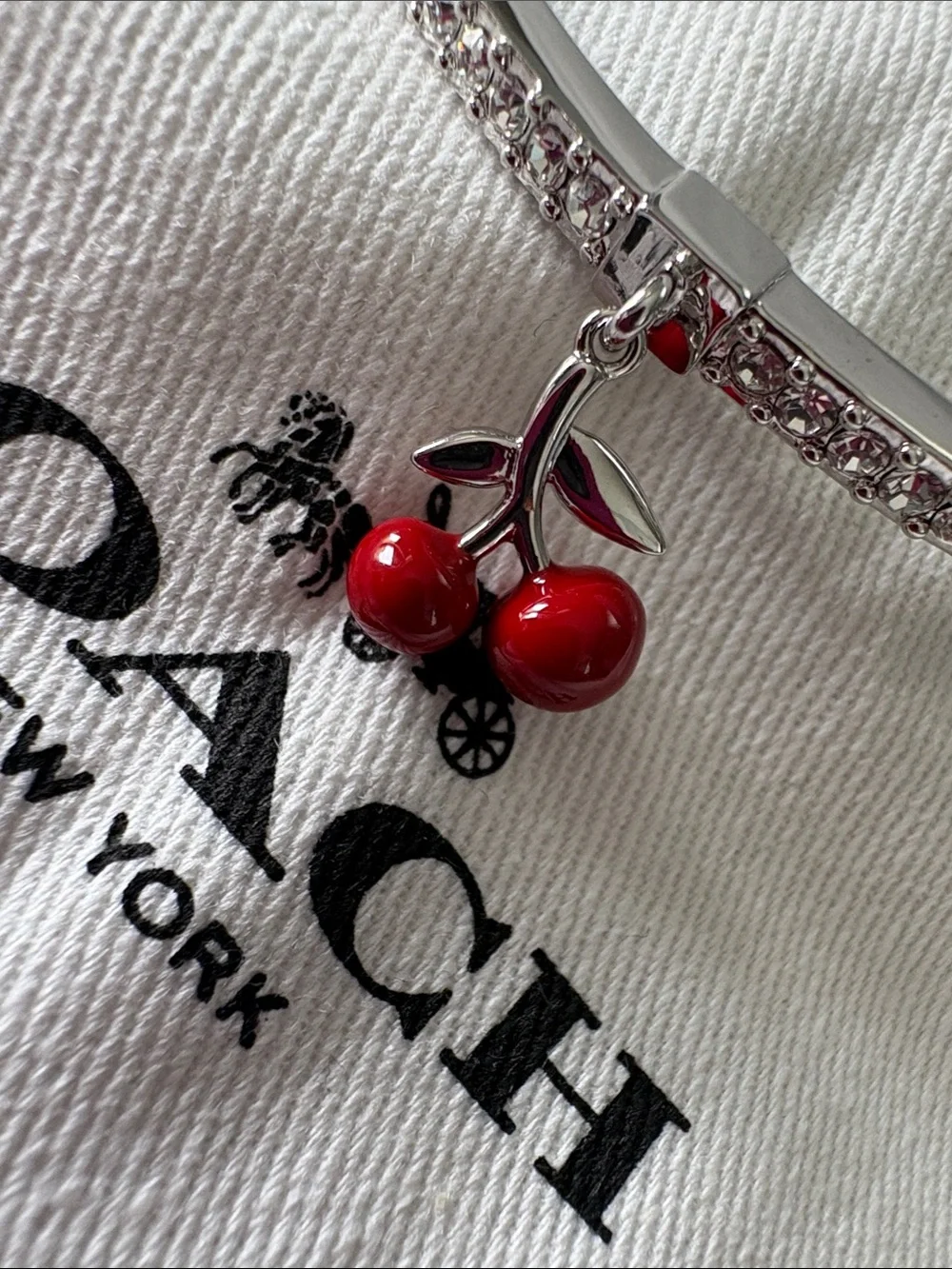 Coach Cherry Bracelet